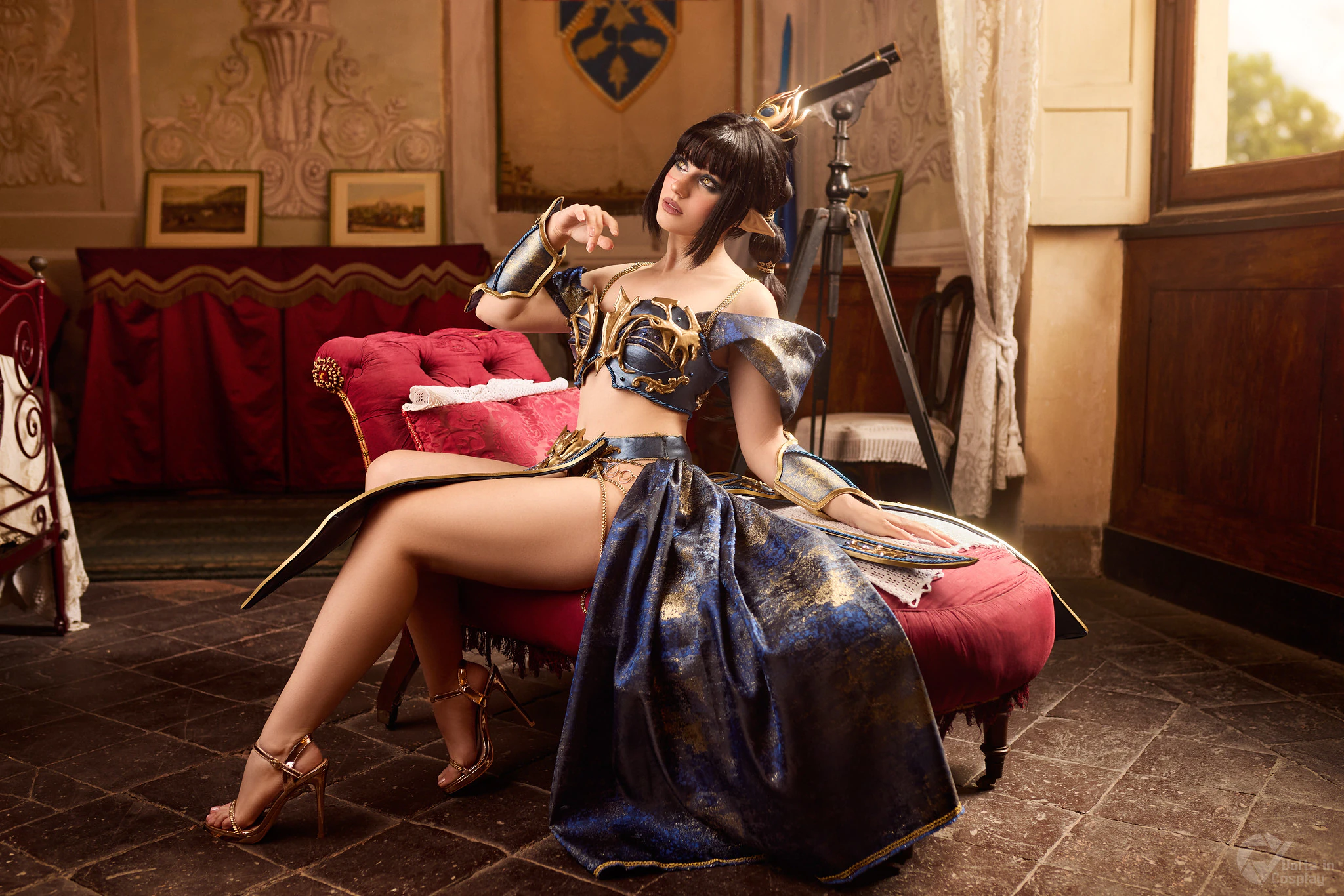Shadowheart from Baldur's Gate 3, cosplayed by Kotori